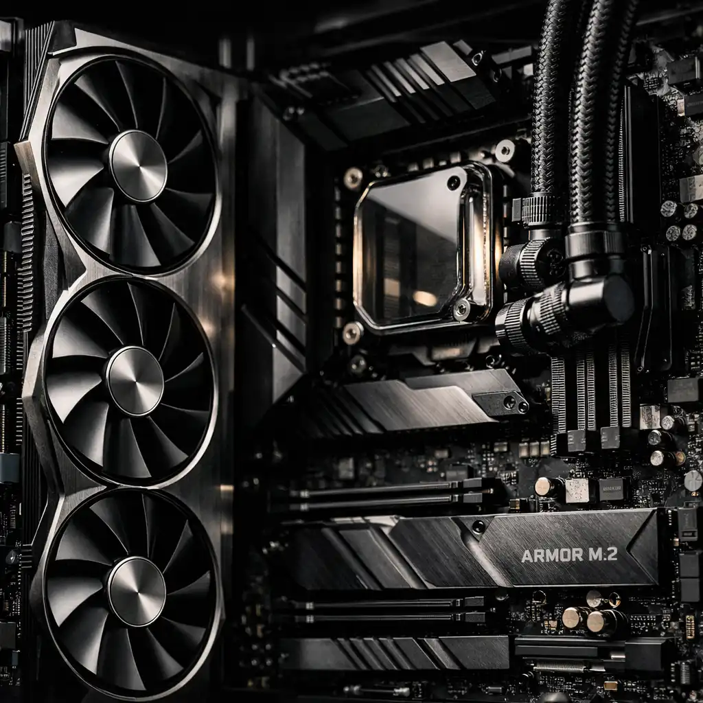 Komponenty PC z bliska